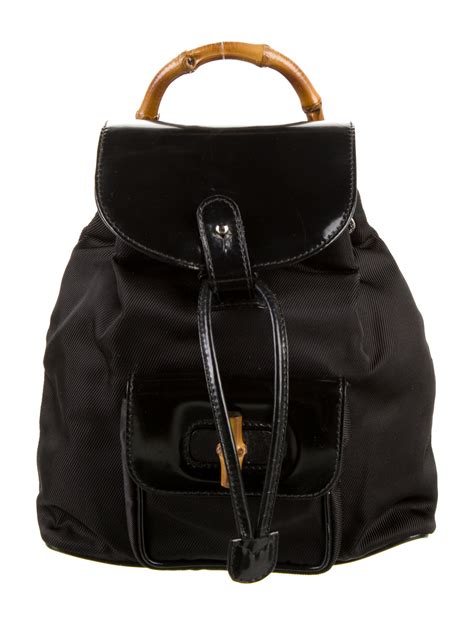 borse gucci bamboo|gucci bamboo backpack.